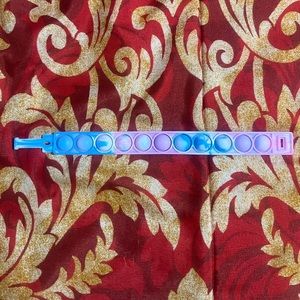 Sensory Toy Silicone Bubble Bracelet Push Bubble wristband for Kids Adults
